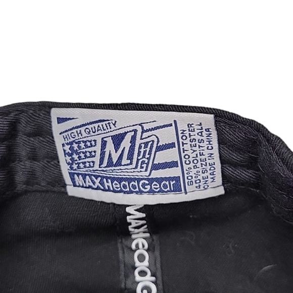 High Quality Max Headgear Hat Black Red DOPE Adjustable Snapback Cap - Picture 8 of 8